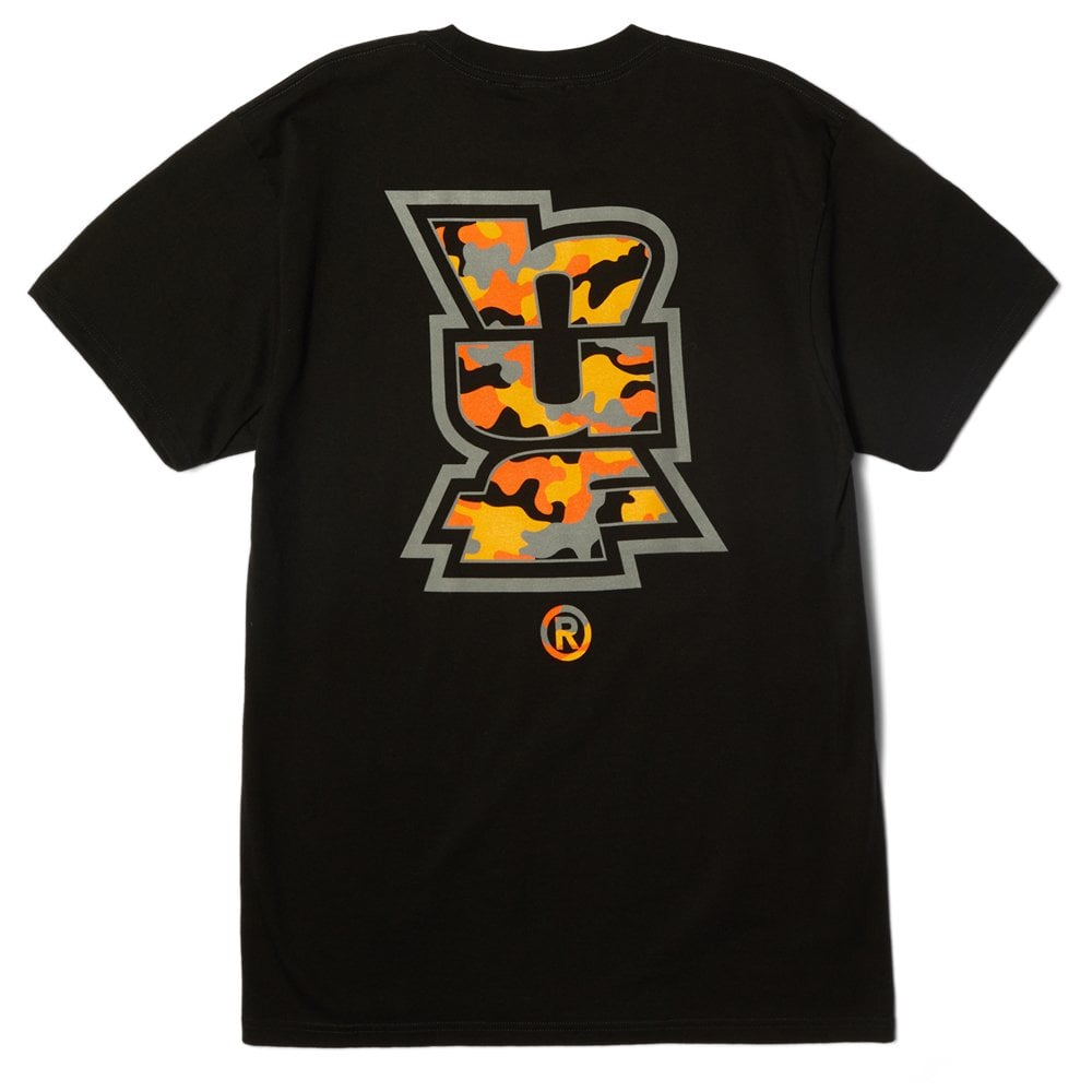 Megablast Camo T-Shirt  - Black