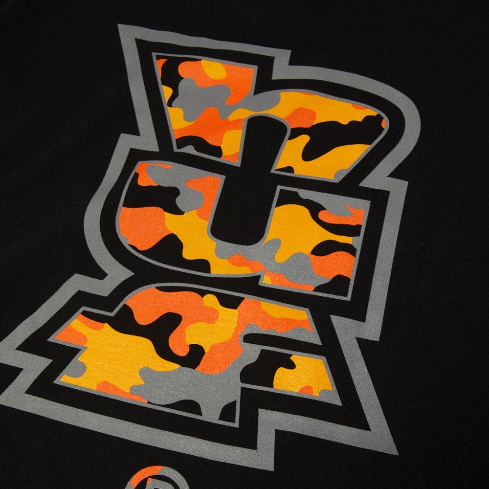 Megablast Camo T-Shirt  - Black