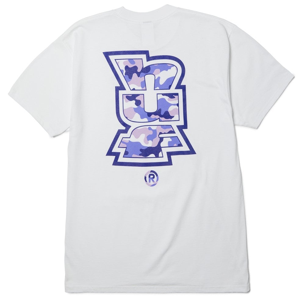 Megablast Camo T-Shirt  - White