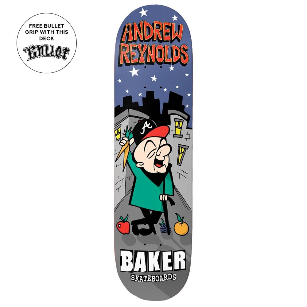 Andrew Reynolds Mr. Androo Deck - Blue/Grey
