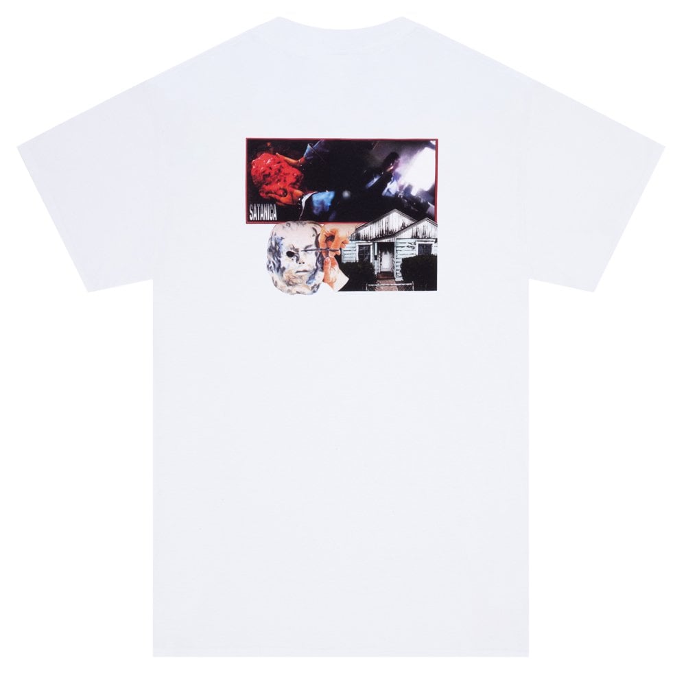 Satanica T-Shirt  - White