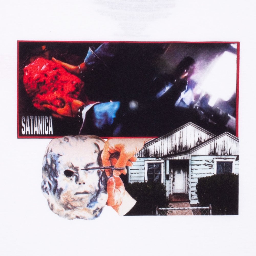 Satanica T-Shirt  - White