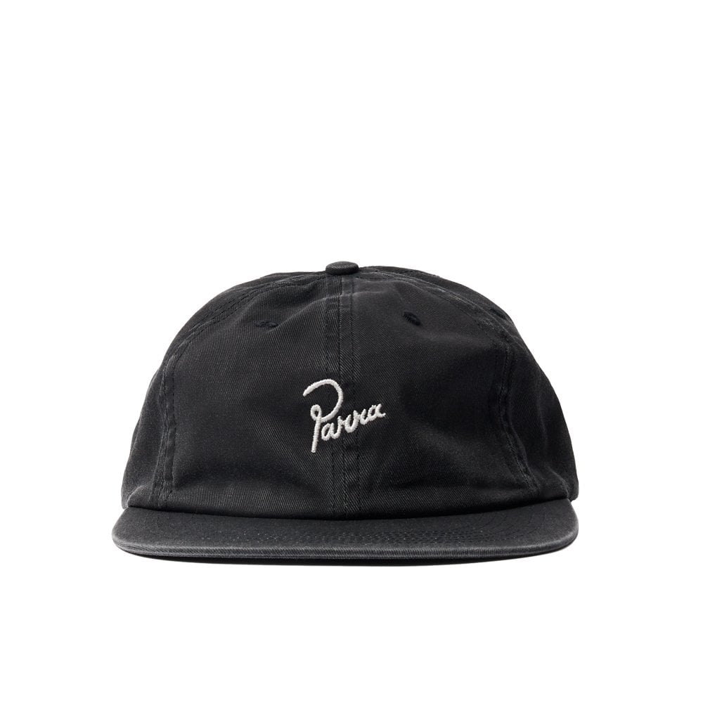 Signature 6 Panel Cap - Black