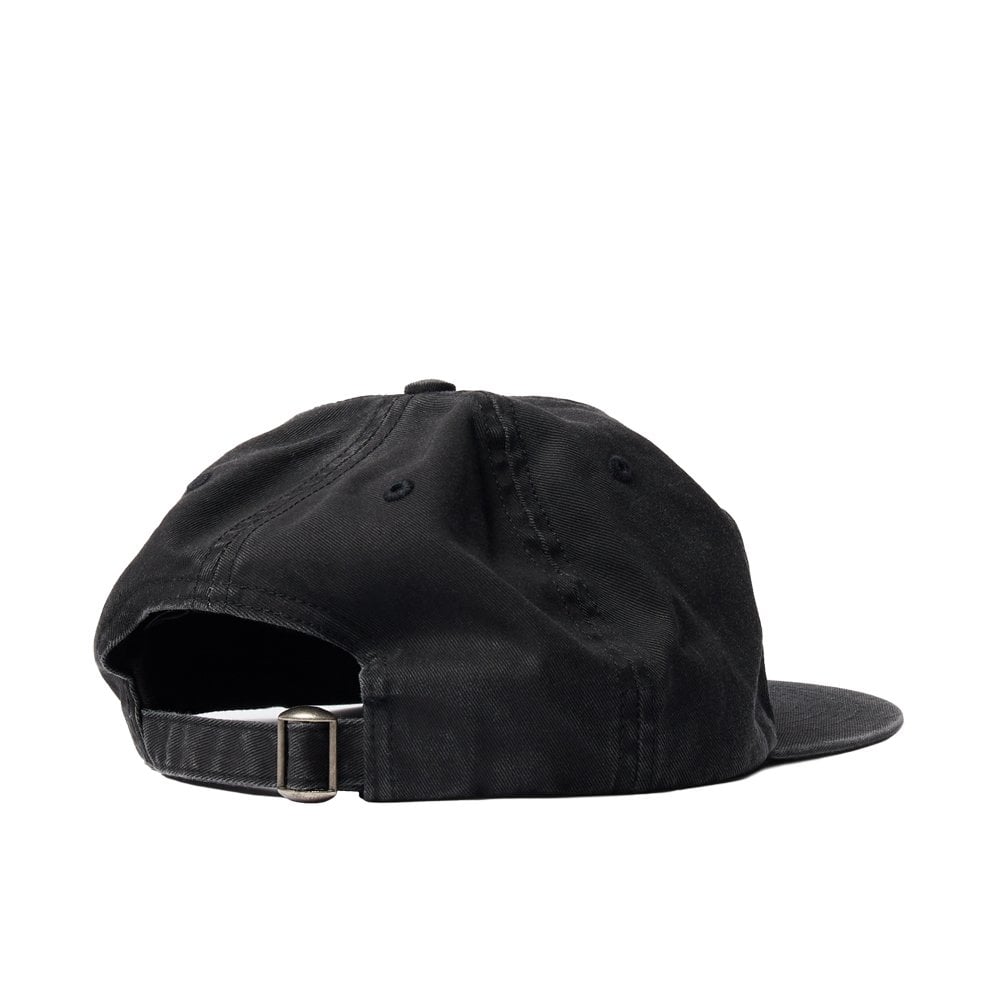 Signature 6 Panel Cap - Black