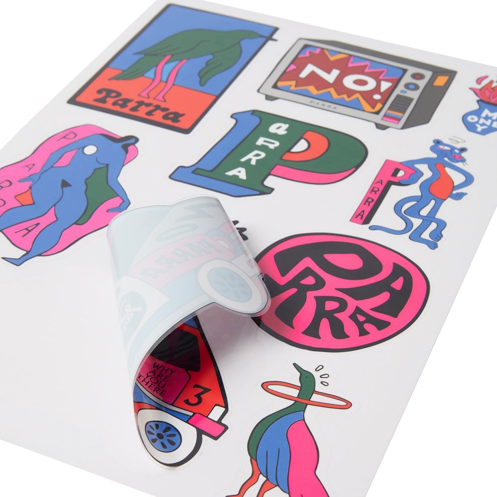 Another Various Vinyl Sticker Sheet - Multi