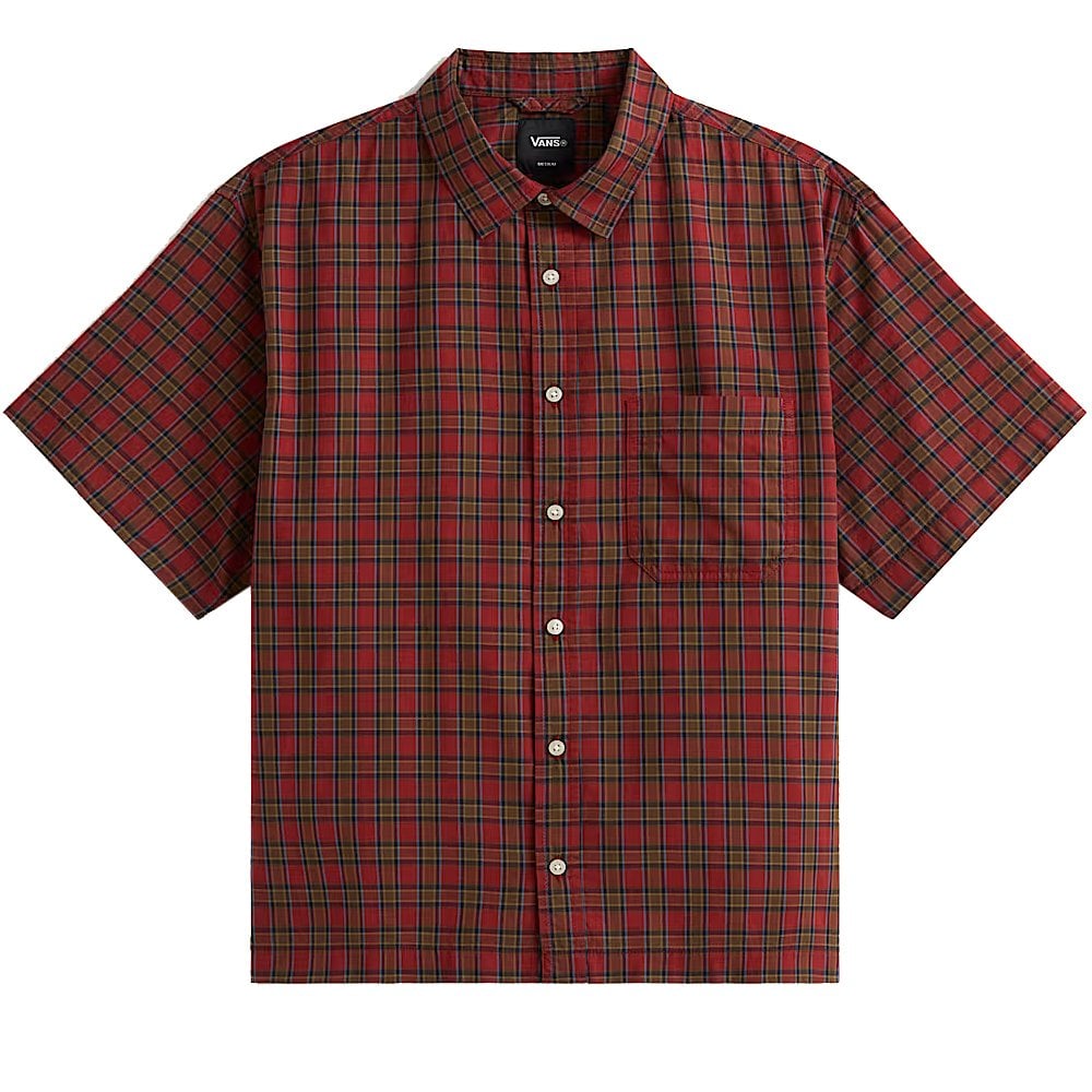 Larkspur Timber Plaid Shirt - Poppy Ember
