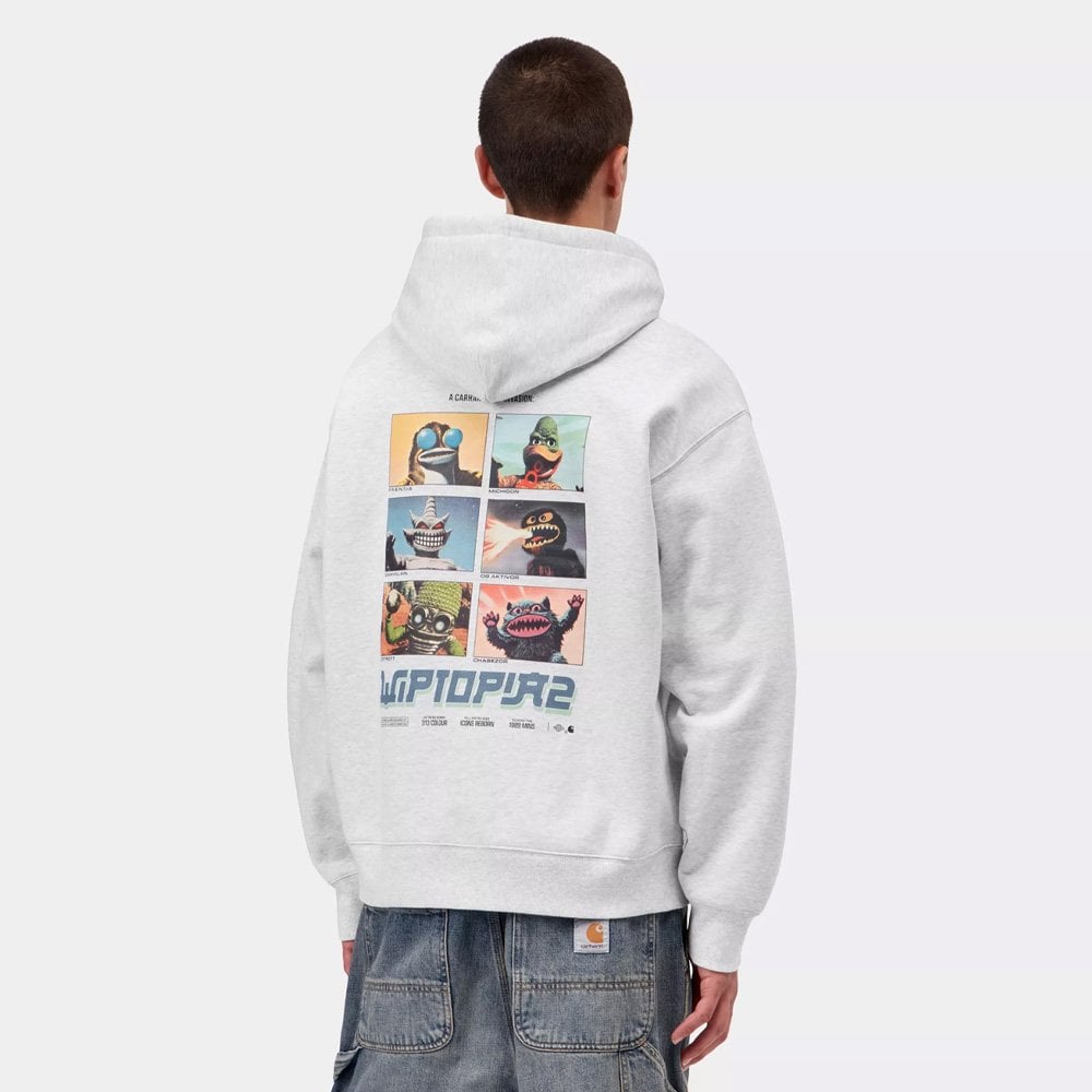 Wiptopia 2 Hoodie - Ash Heather
