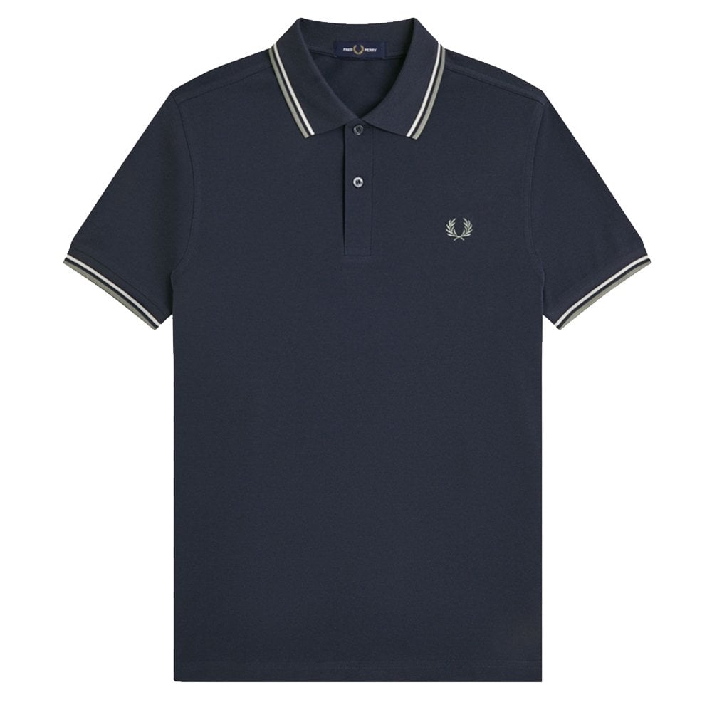 M3600 Polo Shirt - Af Blue/Ecru