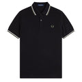M3600 Polo Shirt - Blk/Ecru/Lrl