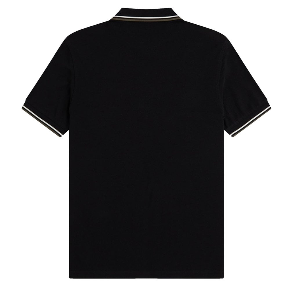 M3600 Polo Shirt - Blk/Ecru/Lrl