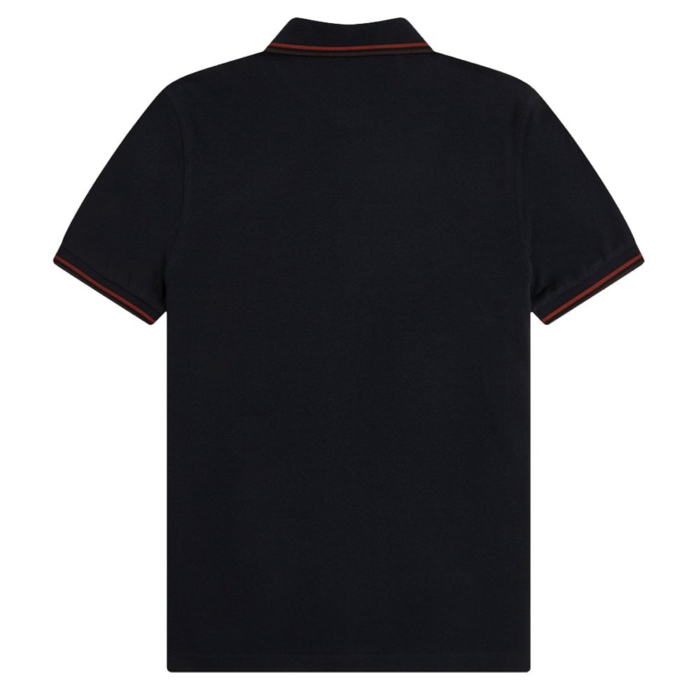 M3600 Polo Shirt - Navy/Brandy