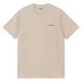 Script Embroidery T-Shirt - Fleur/Black
