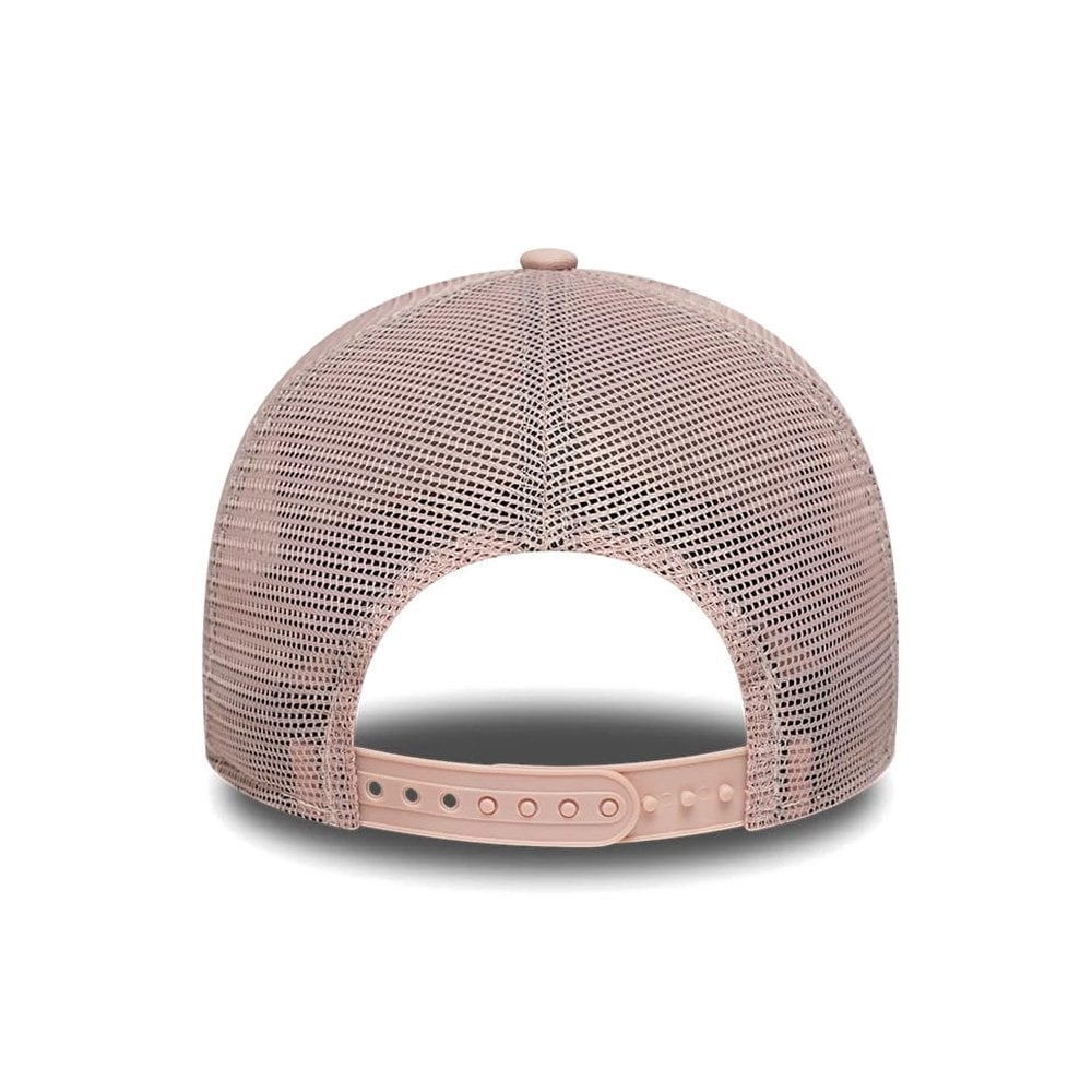 LA Dodgers MLB Outline 9FORTY E-Frame Trucker Adjustable Cap - La Pink/Grey