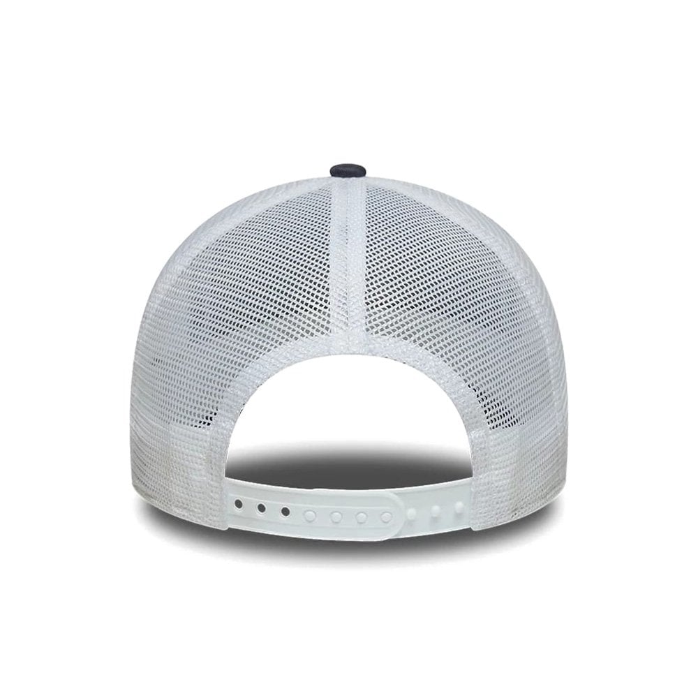 LA Dodgers MLB League Essential 9FORTY A-Frame Trucker Adjustable Cap - La Dkgry/Wht