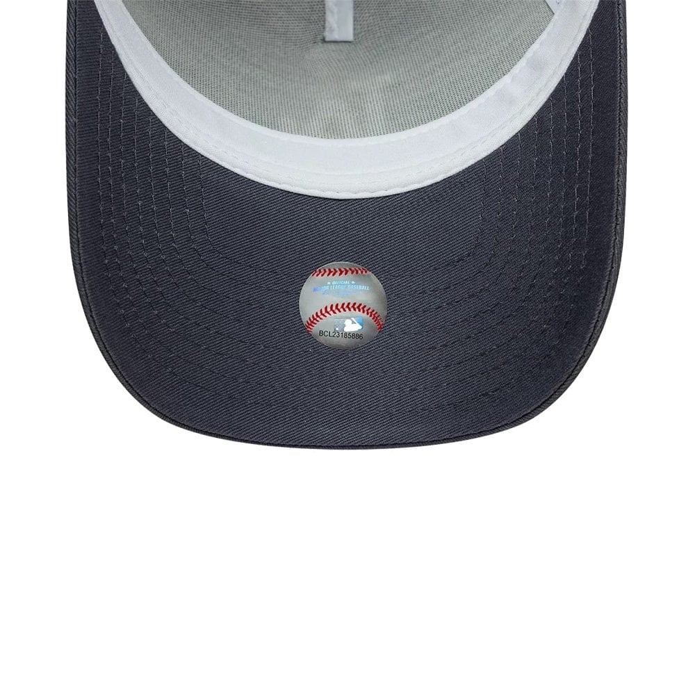 LA Dodgers MLB League Essential 9FORTY A-Frame Trucker Adjustable Cap - La Dkgry/Wht