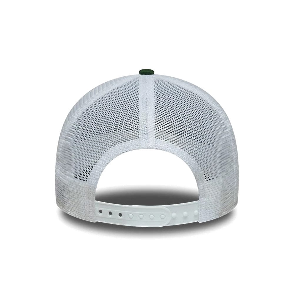 Yankees MLB League Essential 9FORTY A-Frame Trucker Adjustable Cap - Ny Green/Wht