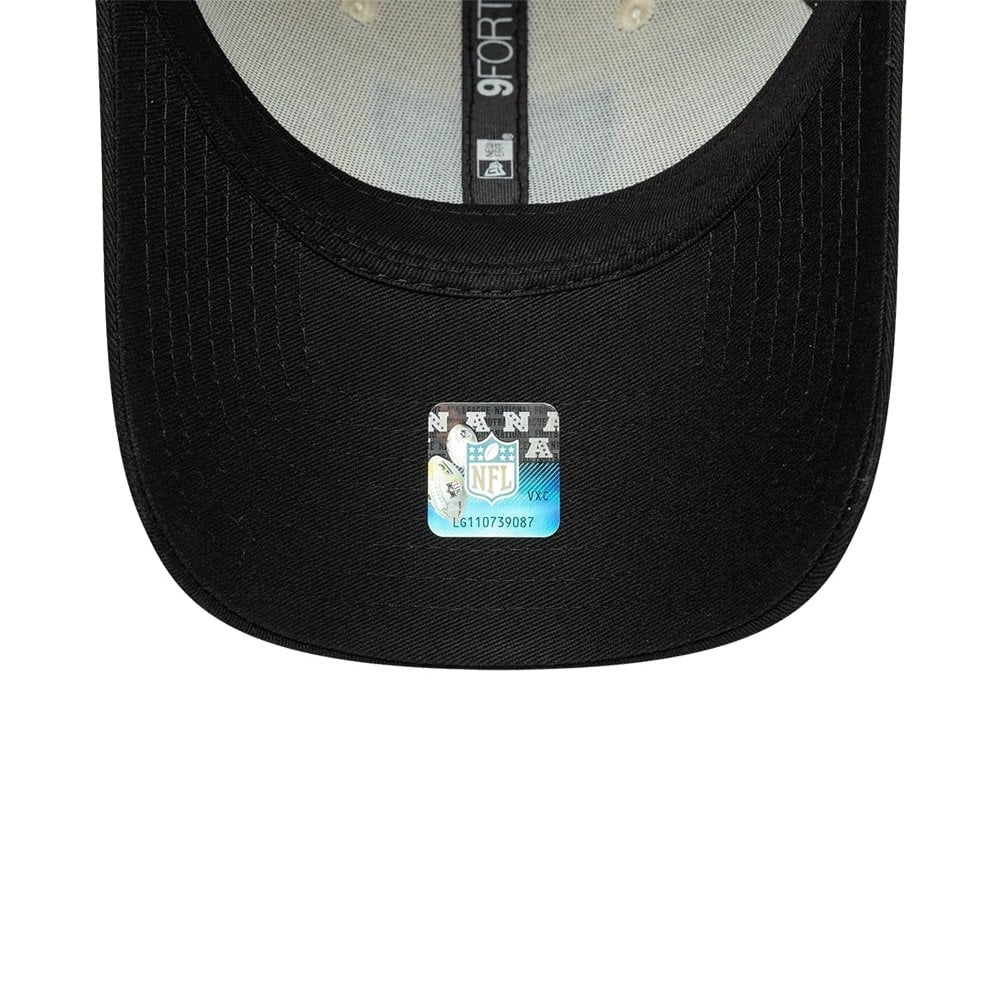 Las Vegas Raiders NFL Colourblock 9FORTY Adjustable Cap - Rai Crm/Blk