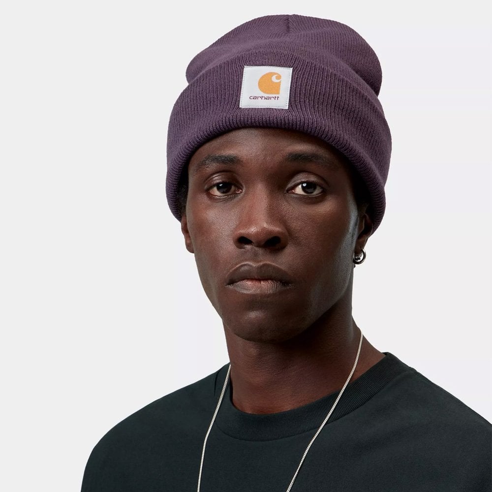 Short Watch Beanie - Cozy Purple