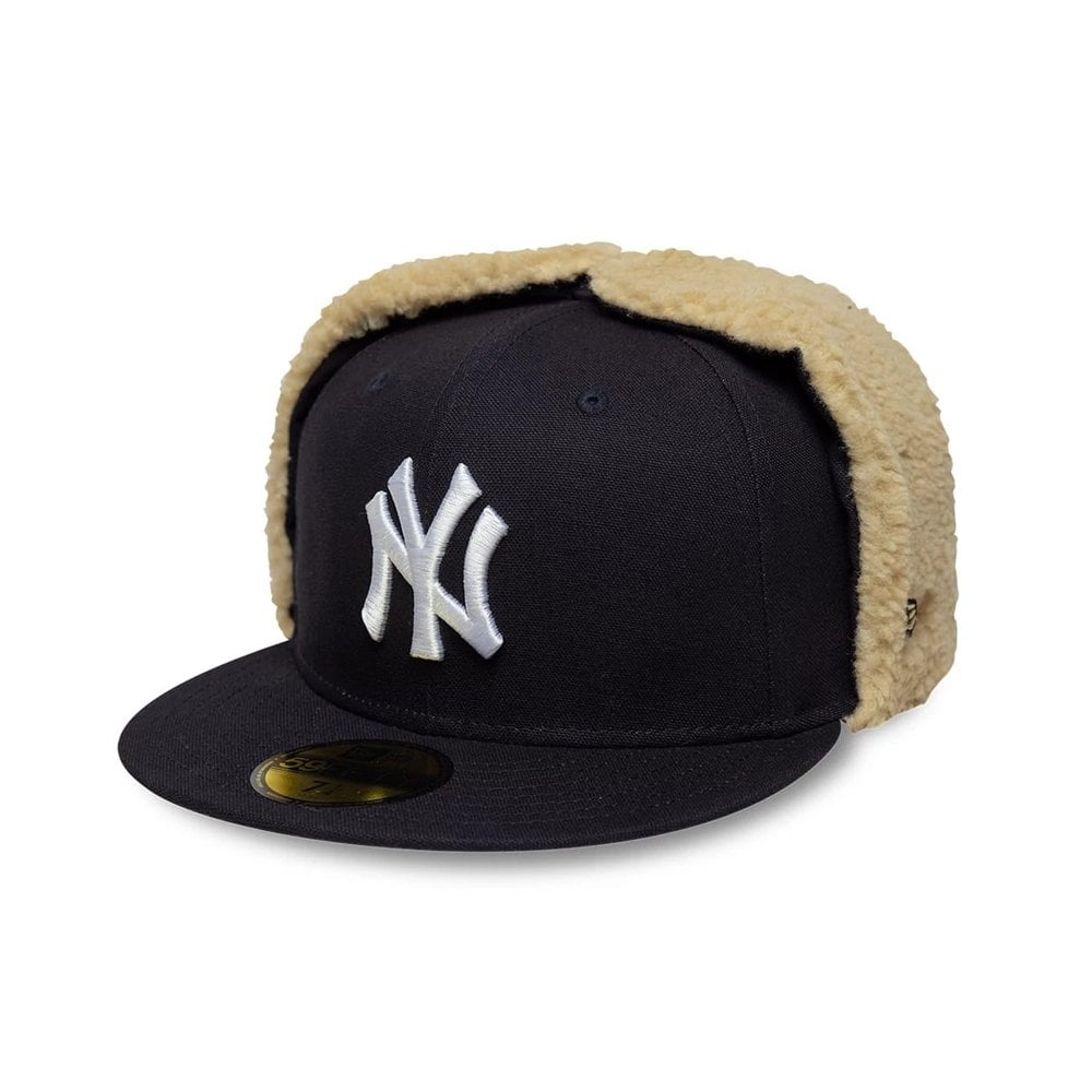 New York Yankees MLB World Series Navy Dogear 59FIFTY Fitted Cap - Ny Navy/Wht