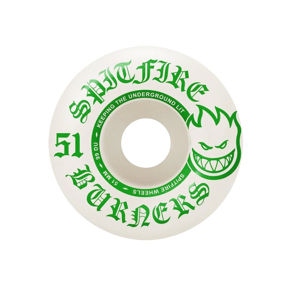 Burner Bighead 99DU Wheels - Green