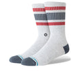 Boyd Pop Stitch Crew Sock - Heather Grey
