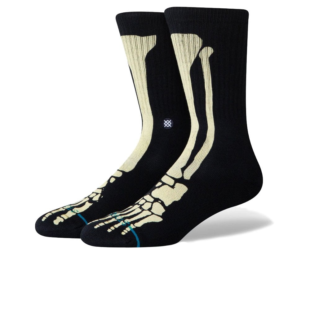 Bones 3 Crew Sock  - Black