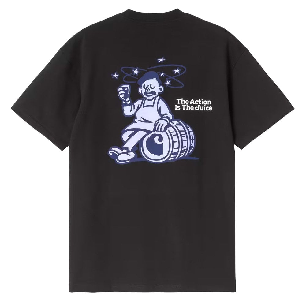 Grape Picker T-Shirt - Black