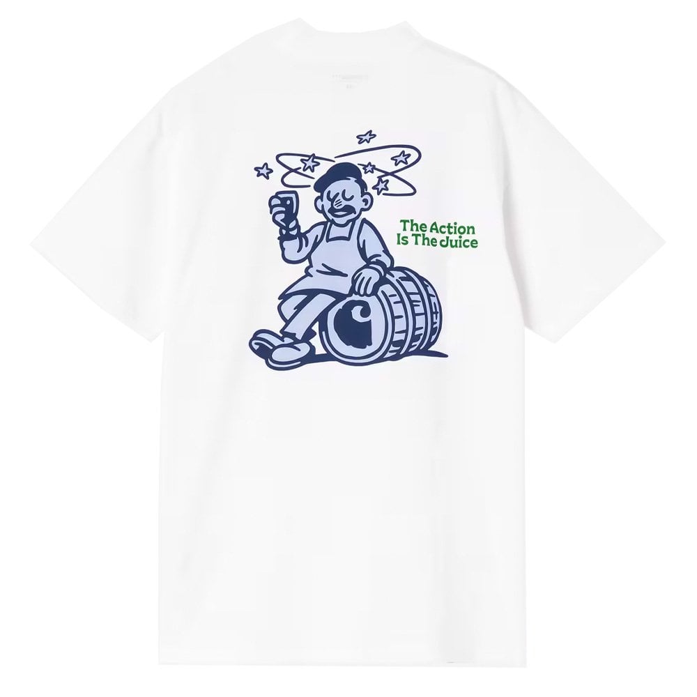 Grape Picker T-Shirt - White
