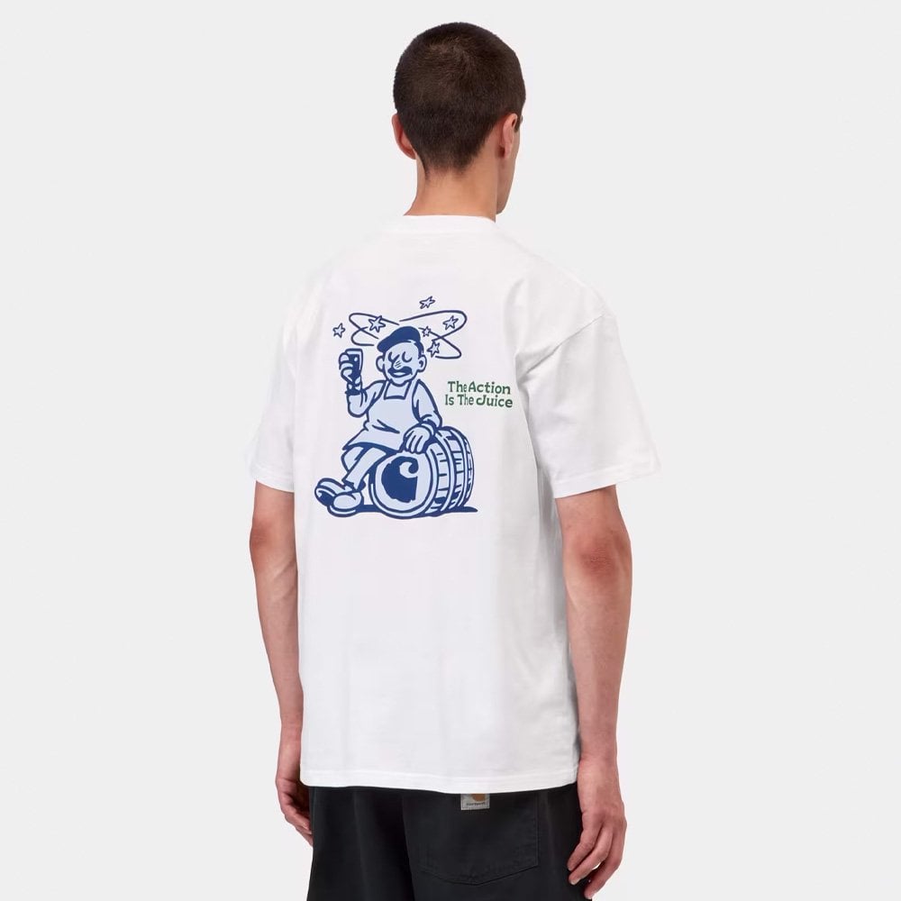 Grape Picker T-Shirt - White