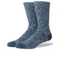 Slub Crew Sock  - Navy