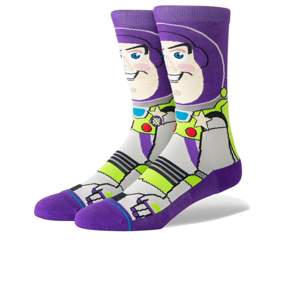 Buzz Crew Sock - Purple