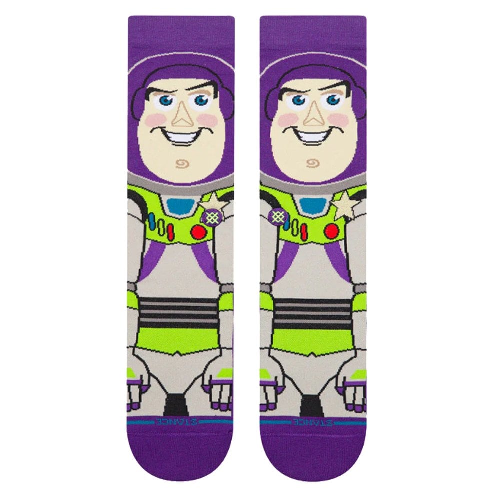 Buzz Crew Sock - Purple