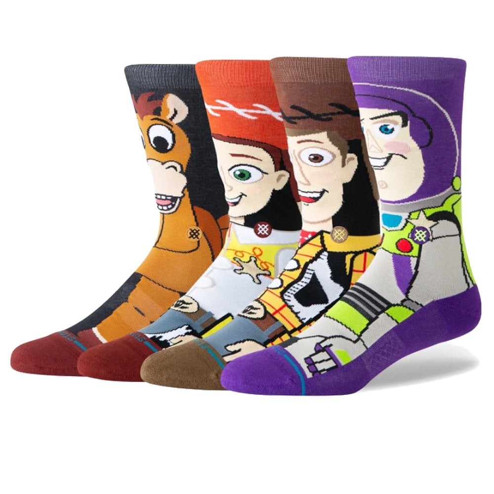 Toy Story 5 Box Set Crew Sock  - Multi