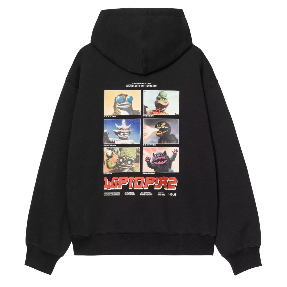 Wiptopia 2 Hoodie - Black