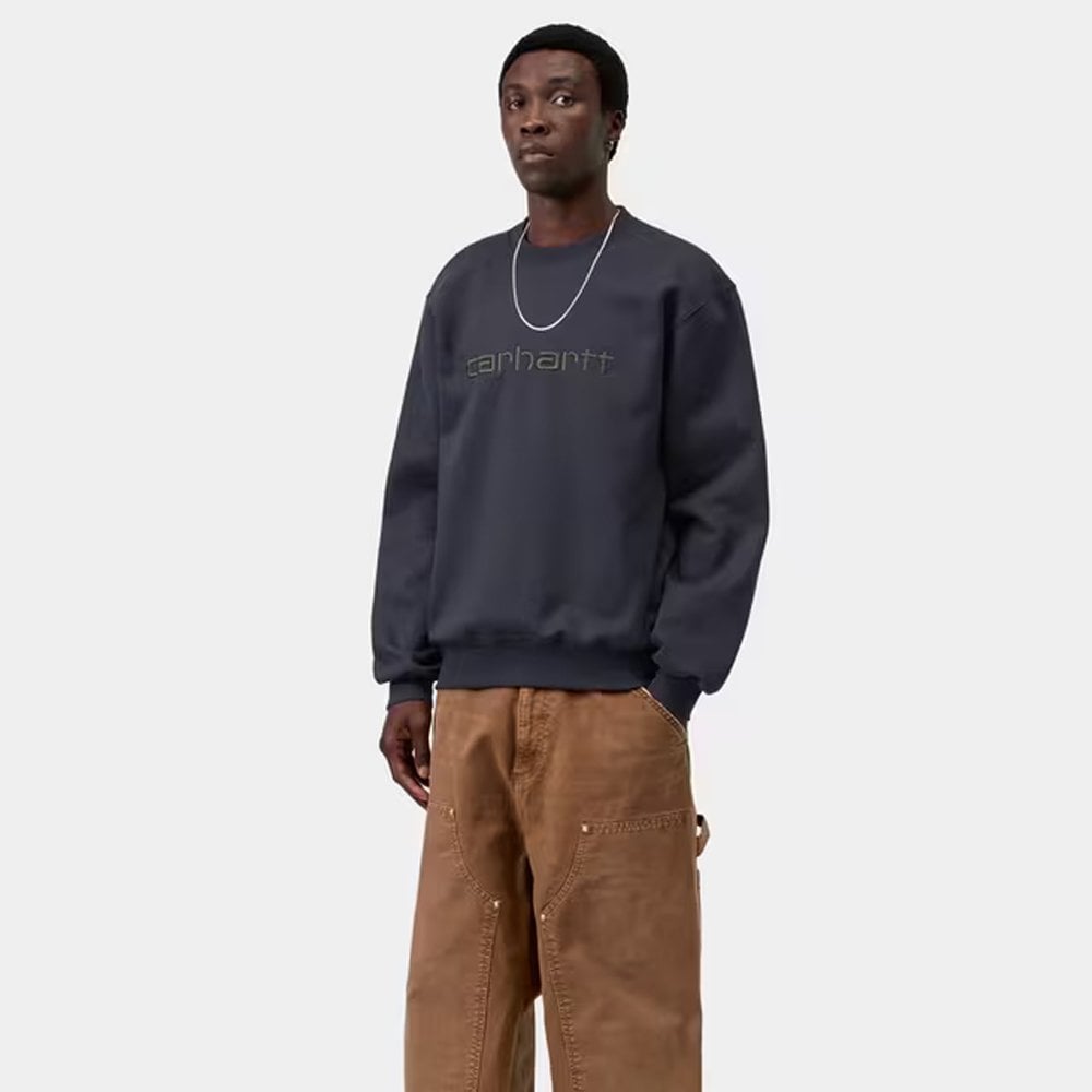 Carhartt Sweatshirt - Navy/Scarab