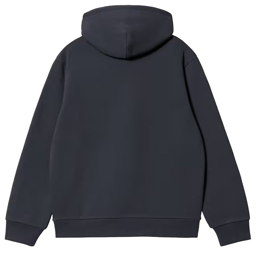 Hooded Carhartt Sweatshirt - Navy/Scarab