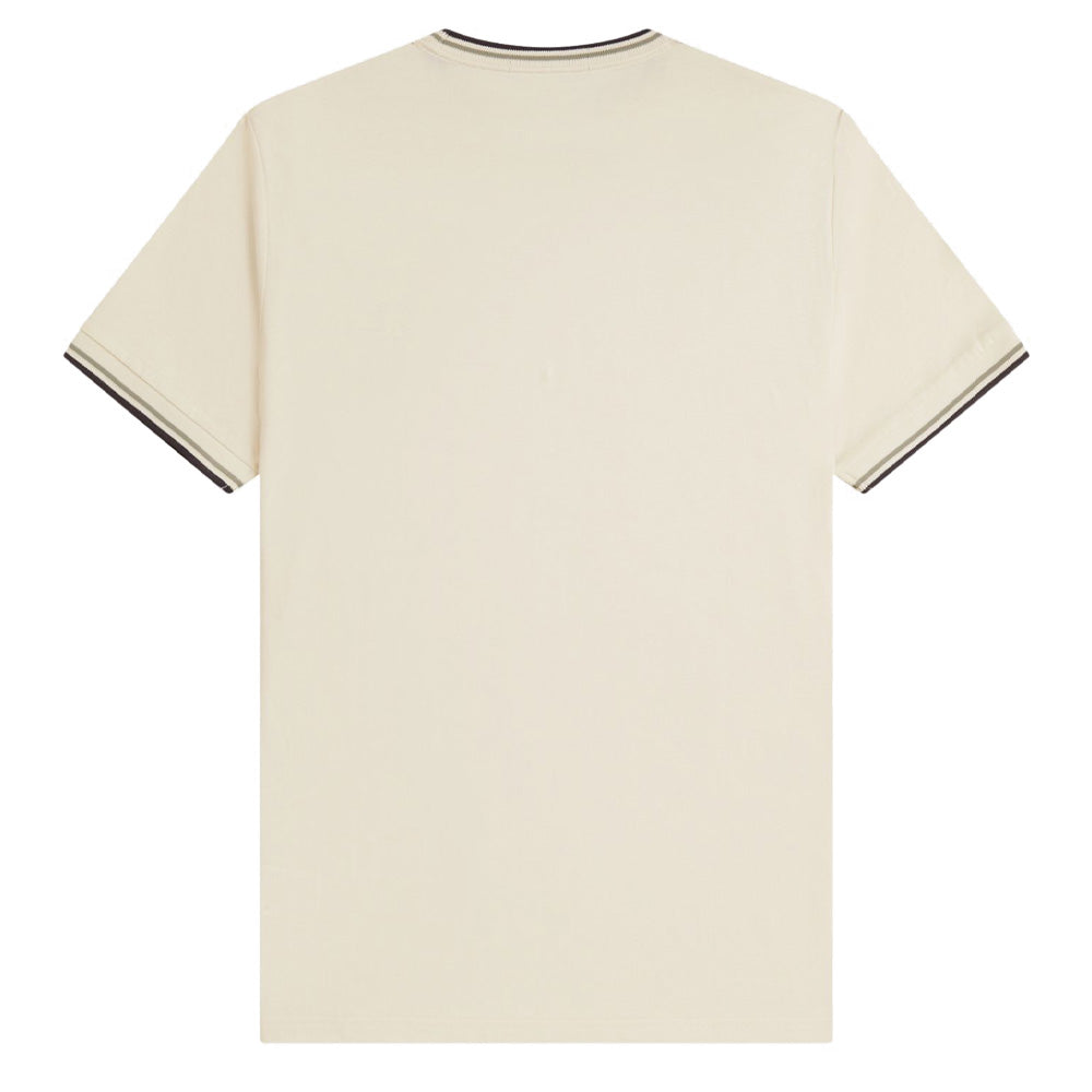 Twin Tipped T-Shirt - Ecru/Seagrs