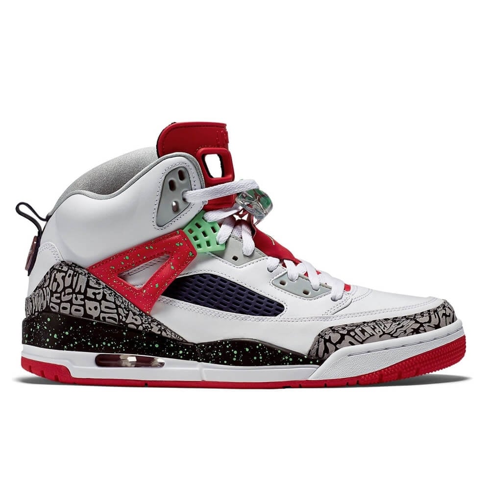 Jordan spizike green store white red